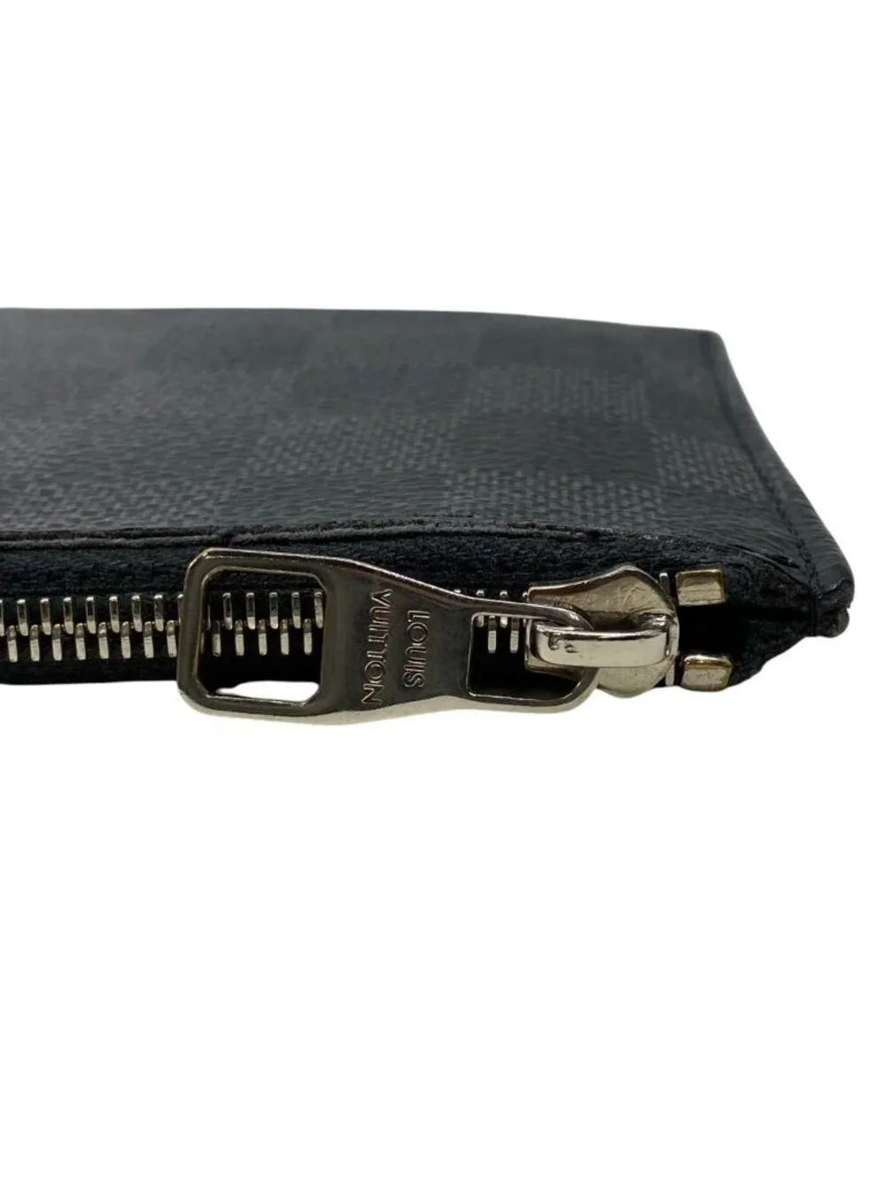 Louis Vuitton Zippy Coin Purse Damier Graphite Gray Black Practicality Compact